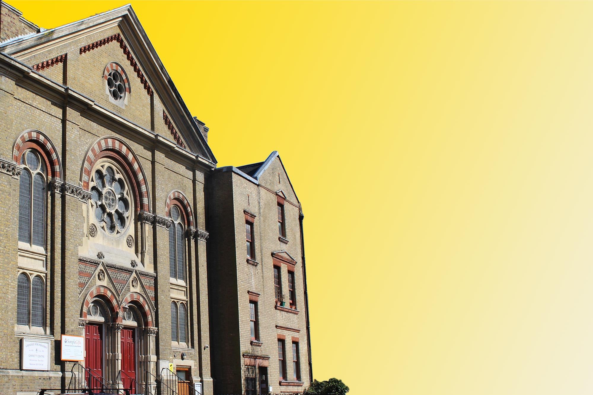 the garret centre, mansford street church