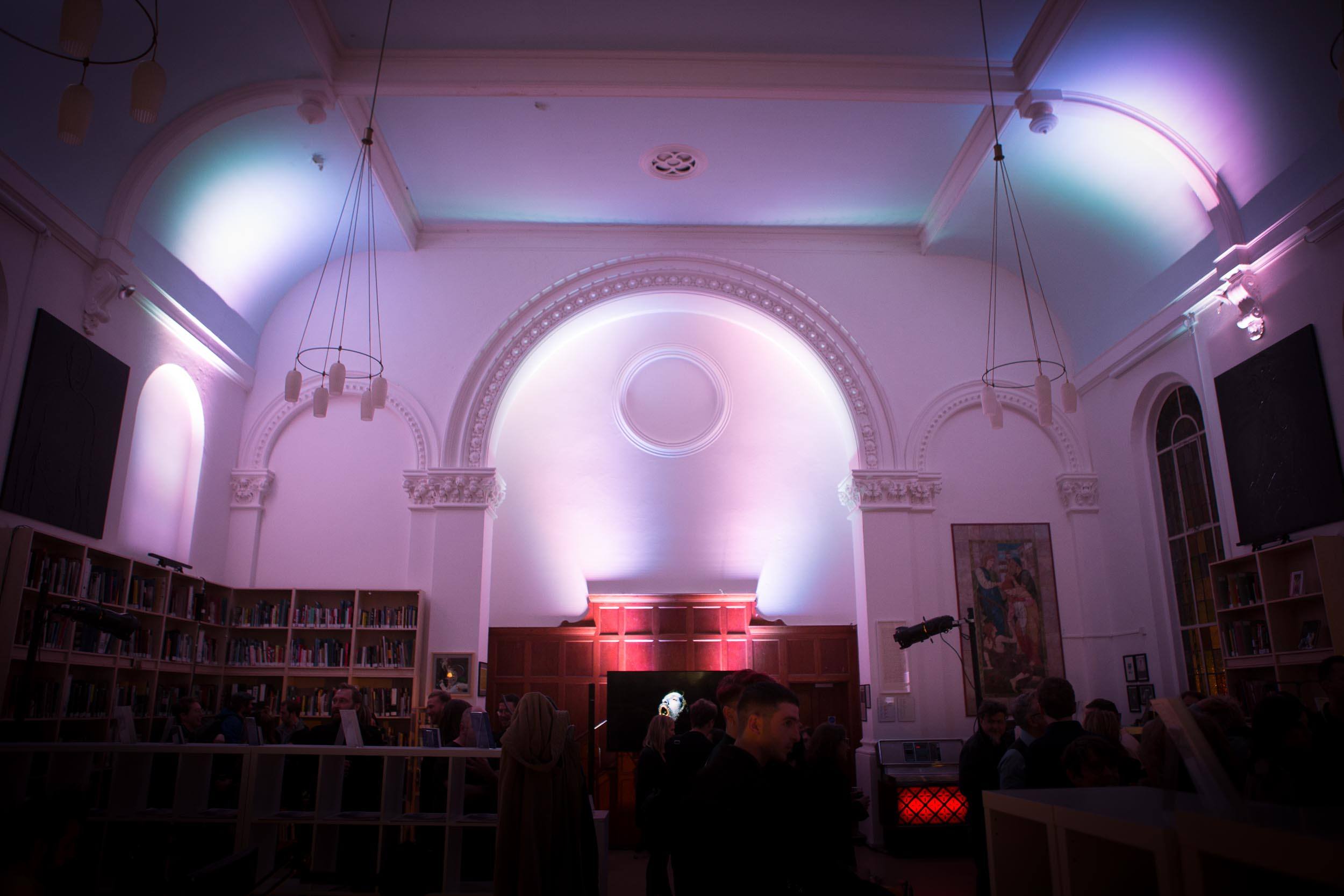 The Garrett Centre interior.