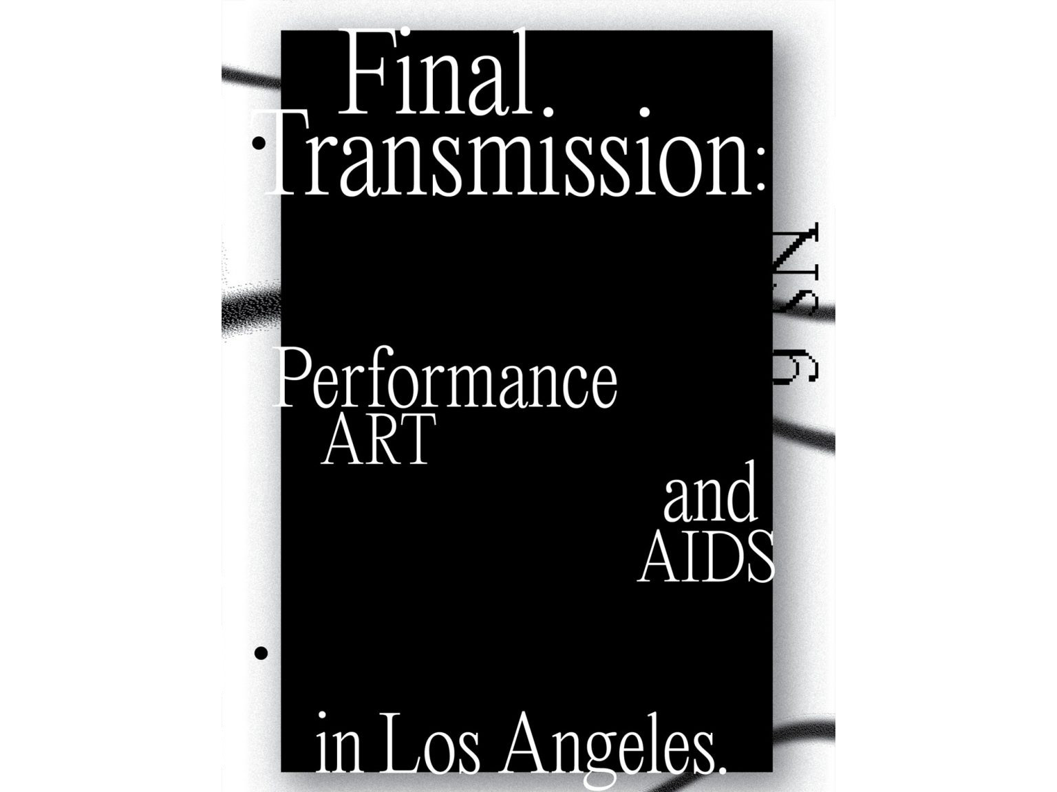 FinalTransmission Black and white book cover for Final Transmission