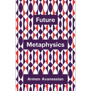 Geometric pattern in columns with boxes in front with the title and author name.